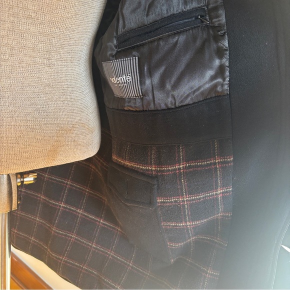 Valente Men’s 3/4 Coat Wool Blend Designer Jacket Size 55 IT 46 US Made in Italy - Picture 9 of 13